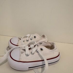 White Converse Kids Sneakers